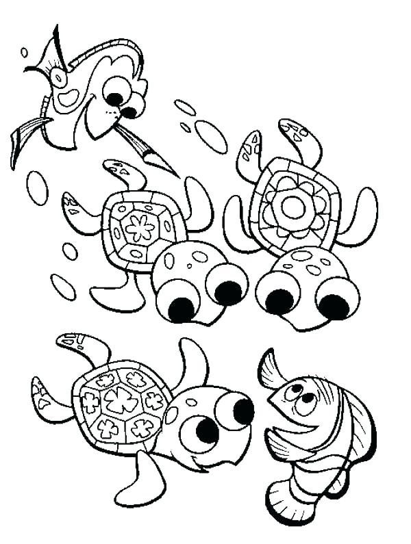 Sea Turtle Coloring Pages For Kids at GetColorings.com | Free printable ...