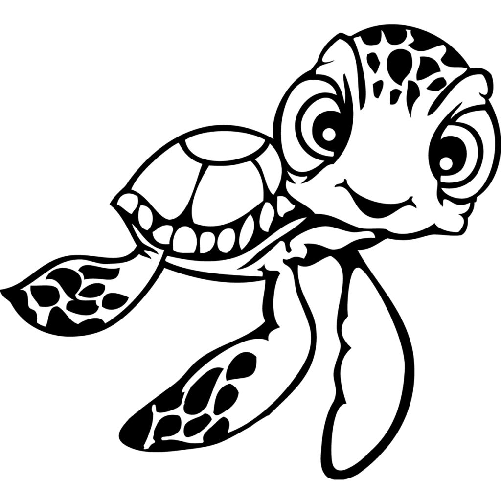Sea Turtle Coloring Page 1024x1024 Sea Turtle Coloring Page