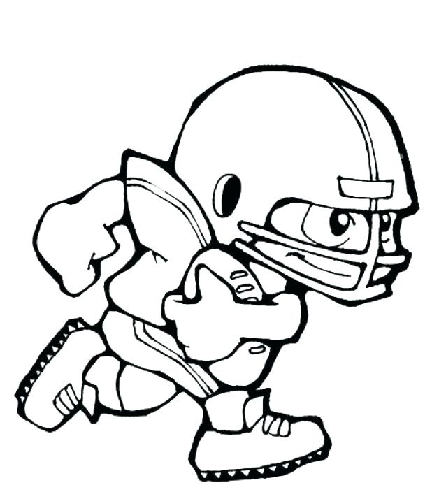 618x694 Seahawks Coloring Pages Coloring Pages Helmets Football Player