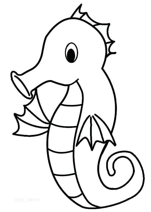 Seahorse Coloring Pages For Adults at GetColorings.com | Free printable ...