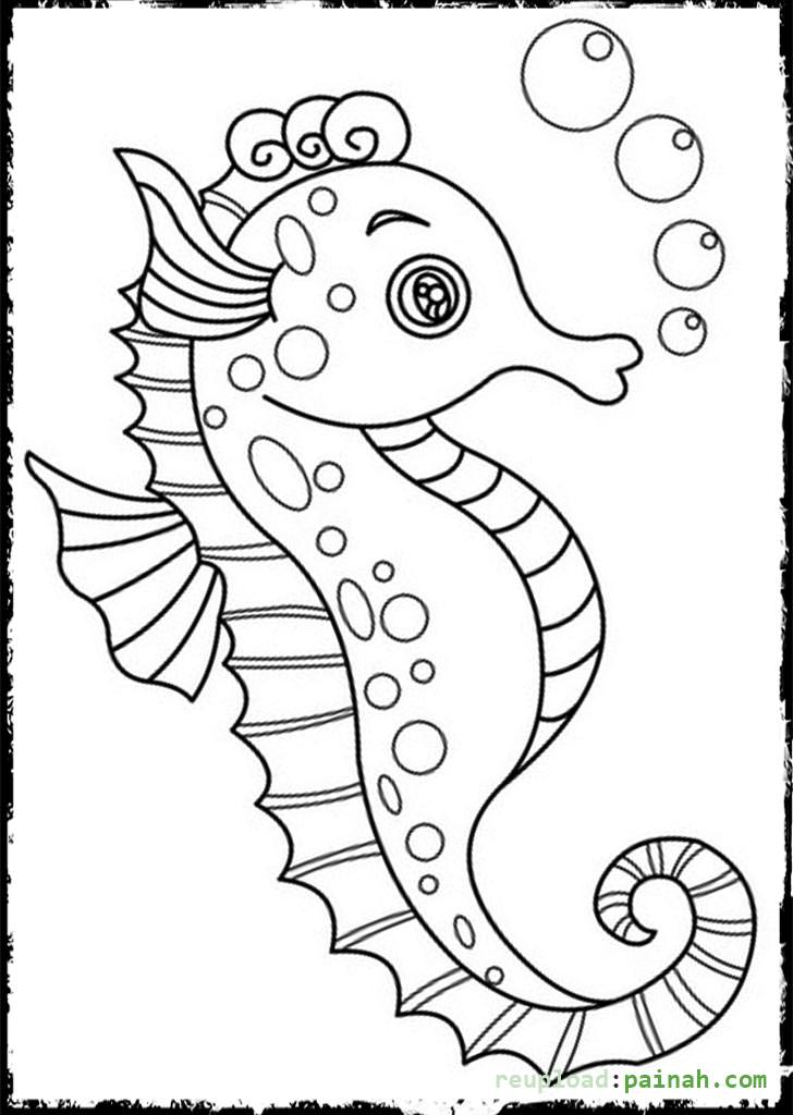 Seahorse Coloring Pages To Download And Print For Free 728x1024 Seahorse Coloring Pages To Download And Print For Free