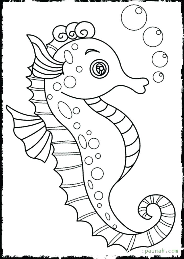 728x1024 Eric Carle Mister Seahorse Coloring Pages Seahorses To Download