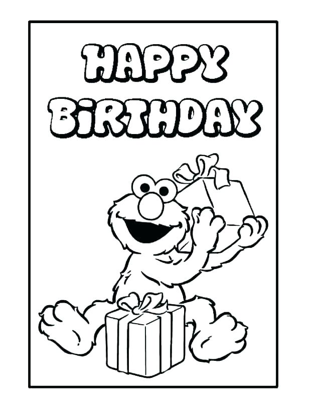 Sesame Street Coloring Pages Sesame Street Birthday Coloring Pages 618x807 Sesame Street Coloring Pages Sesame Street Birthday Coloring Pages