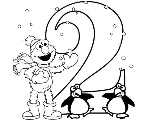 Elmo And The Number Two Sesame Street Coloring Pages Pbs Kids 479x396 Elmo And The Number Two Sesame Street Coloring Pages Pbs Kids