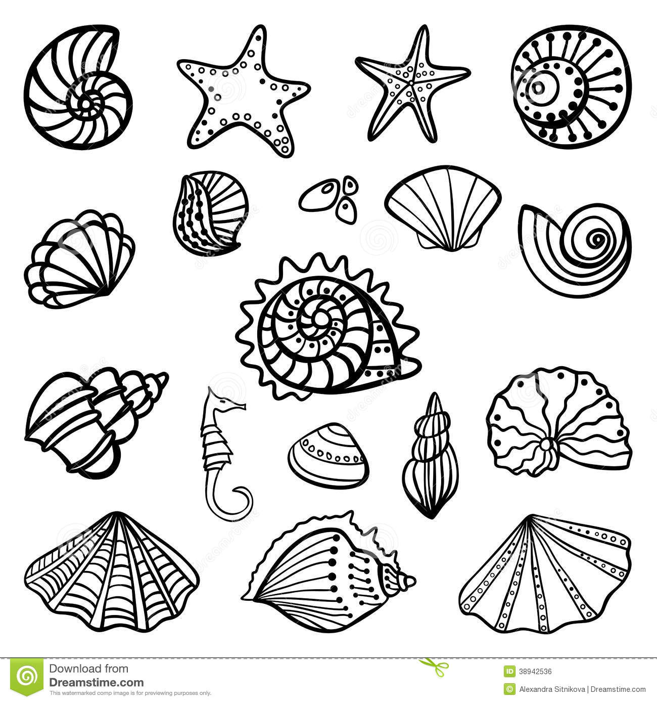 1300x1390 Mainstream Seashells Coloring Page Seashell Pages Startling Free
