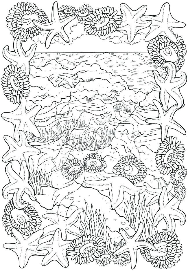 Passport Coloring Page Ocean Scene Bliss Seashore Book Your 650x934 Passport Coloring Page Ocean Scene Bliss Seashore Book Your