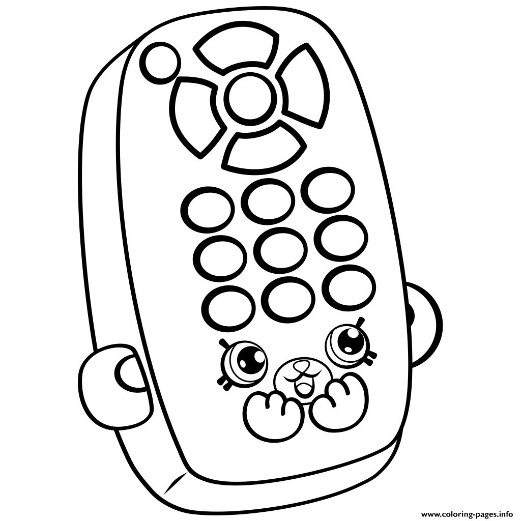 1024x1024 Fresh Print Cartoon Remote Shopkins Season 4 Coloring Pages