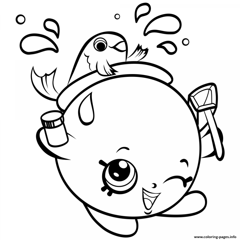 768x768 Printable Shopkins Coloring Pages Season 4 Fresh