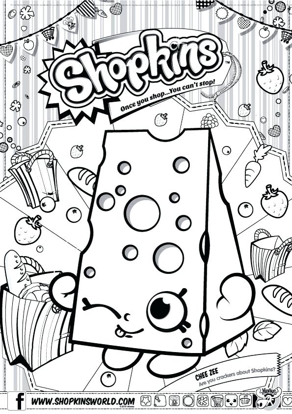 595x842 Shopkins Printable Coloring Pages Coloring Pages Fun