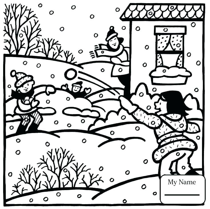 734x729 Seasons Coloring Pages Season Coloring Pages Seasons Coloring