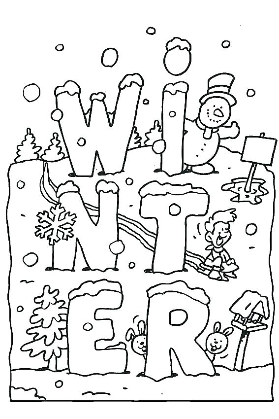 567x850 Seasons Coloring Pages Seasons Colori Pages Winter Sheets Seasons