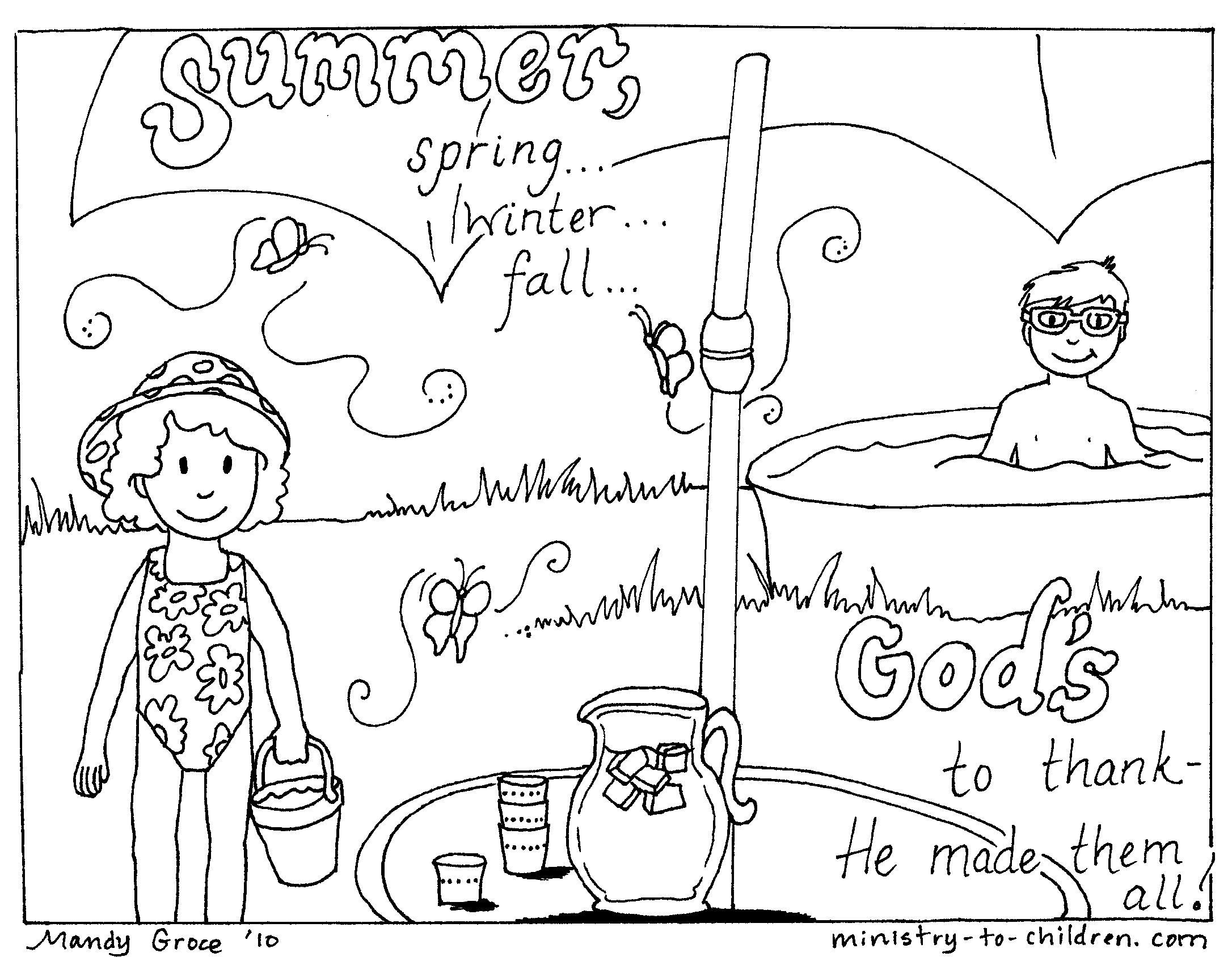 2172x1688 Seasons Coloring Pages God Made The Seasons Coloring Pages Kids