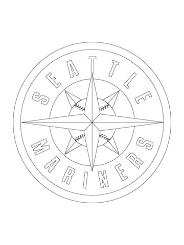 360x480 Seattle Mariners Coloring Pages