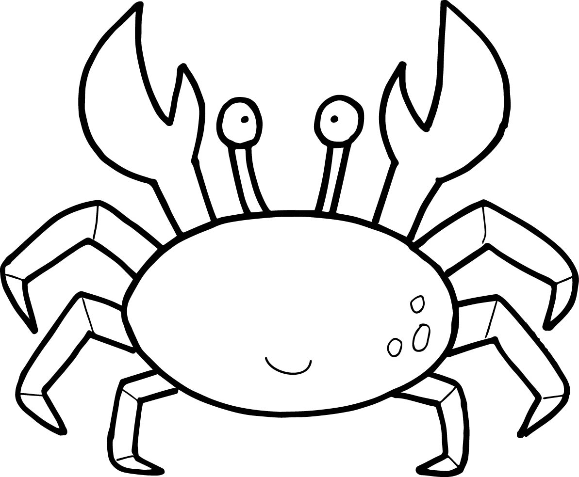 1193x984 Crabs Coloring Pages Free At Crab