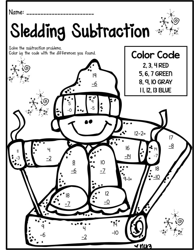 736x950 Adorable Free Printable Winter Worksheets For First Grade For 38