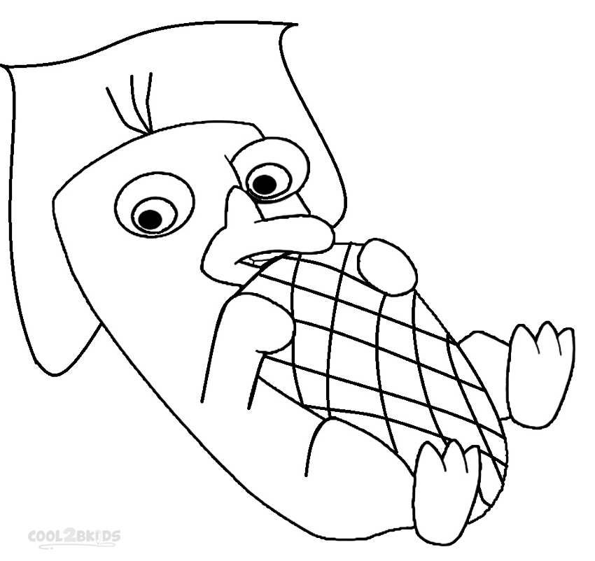 Printable Perry The Platypus Coloring Pages For Kids Cool2bkids 850x802 Printable Perry The Platypus Coloring Pages For Kids Cool2bkids