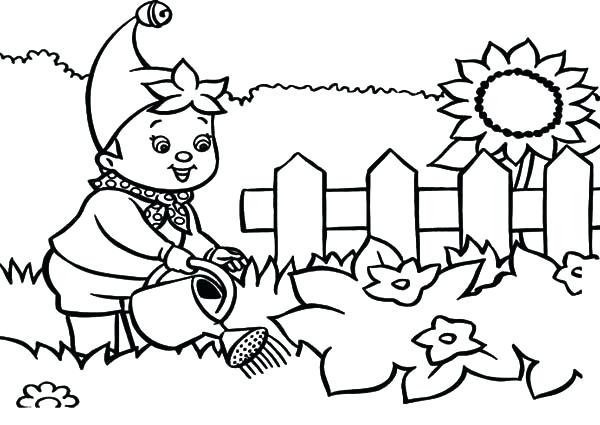 Coloring Pages Garden Noddy Waters The Garden Coloring Pages Free 600x425 Coloring Pages Garden Noddy Waters The Garden Coloring Pages Free