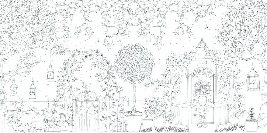 Flower Garden Coloring Pages Flower Garden Coloring Pages 878x439 Flower Garden Coloring Pages Flower Garden Coloring Pages