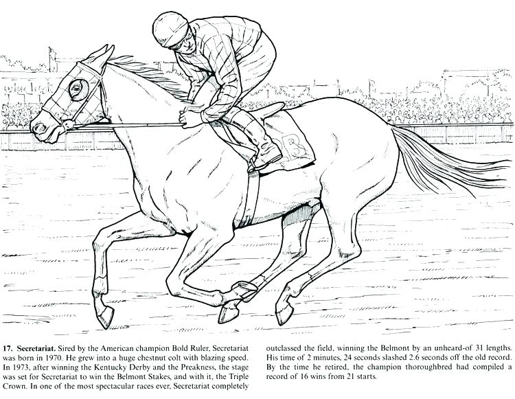 750x581 Race Horse Coloring Pages Horse Coloring Pages Printable Coloring