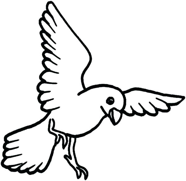 Coloring Page Of A Bird Coloring Page With Bird Color By Numbers 600x584 Coloring Page Of A Bird Coloring Page With Bird Color By Numbers