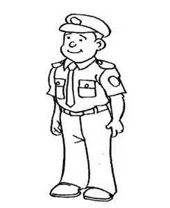 245x300 Security Guard Coloring Pages