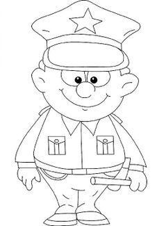 236x325 Police Officer Printables Free Printable Coloring Page Police22