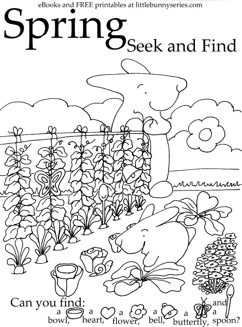 838x1132 Spring Seek And Find Pdf Montessori Pdf, Hidden