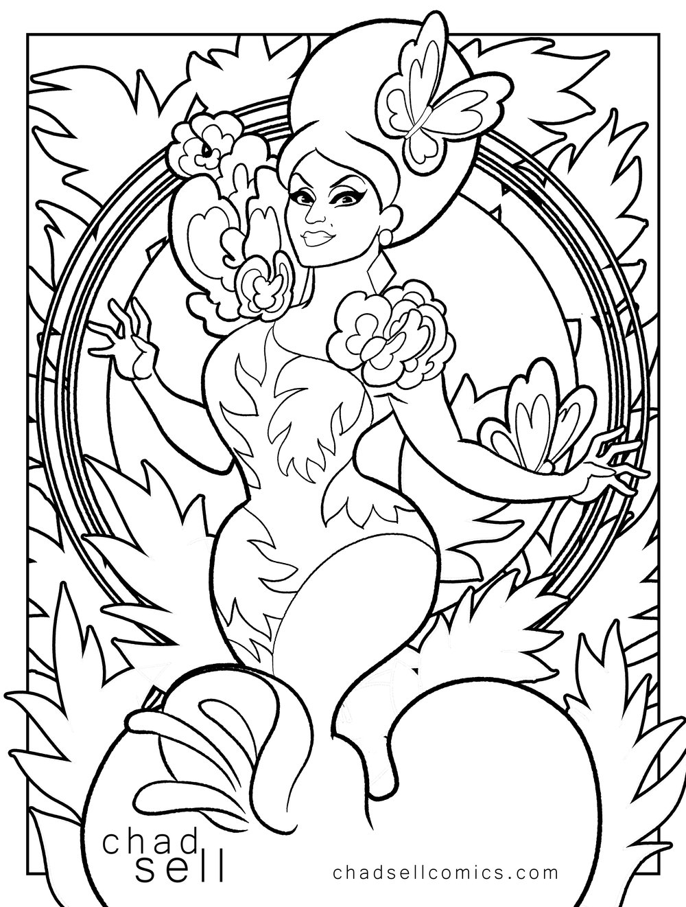 Coloring Book Pages Chad Sell 1000x1321 Coloring Book Pages Chad Sell