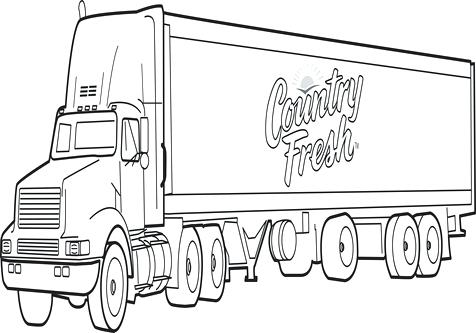 476x333 Semi Truck Coloring Page Ford Mud Truck Coloring Pages Semi