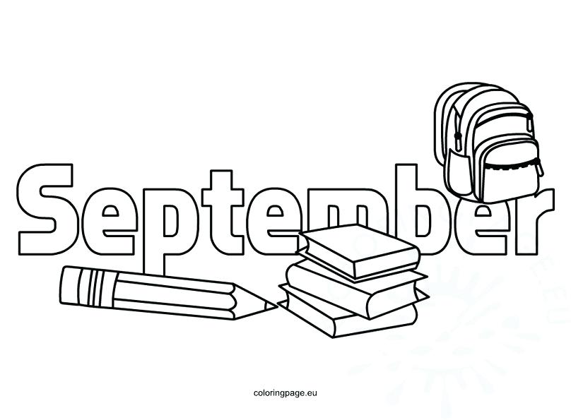 808x595 Fresh September Coloring Pages For Coloring Page 51 September