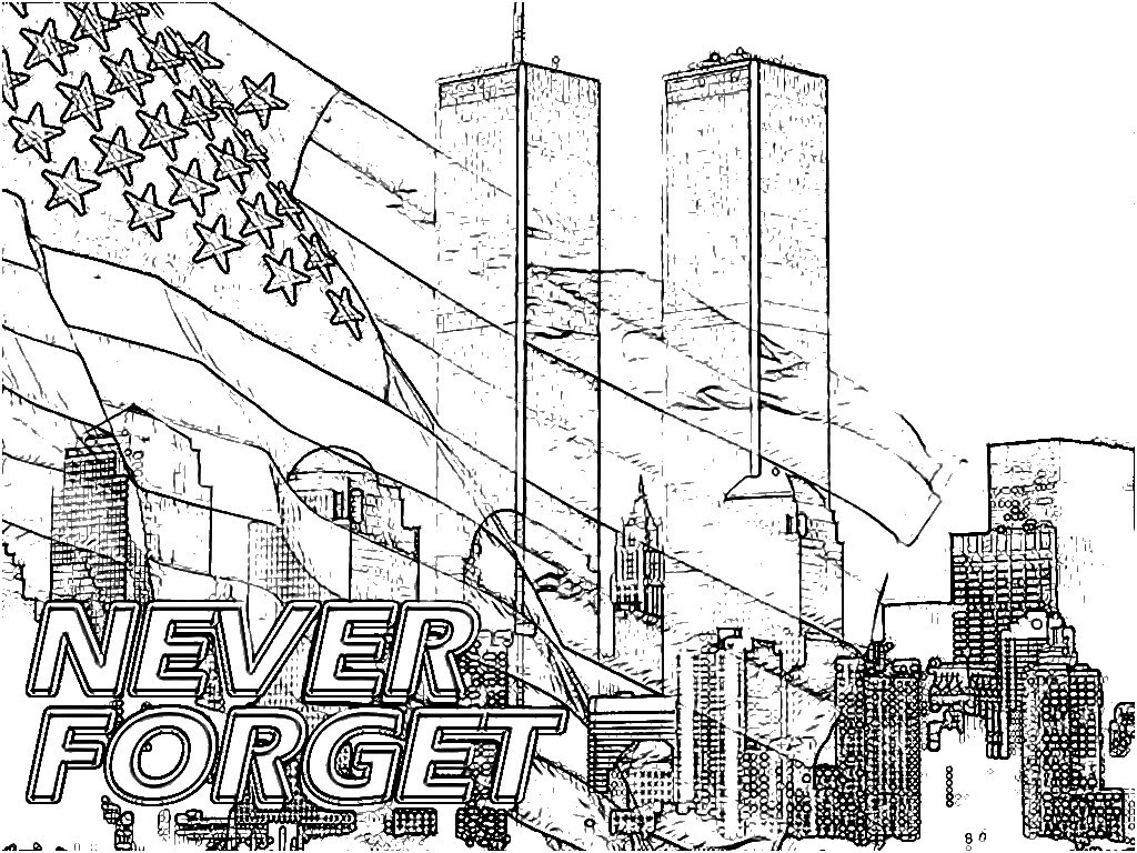 September 11 Coloring Page at GetColorings.com | Free printable