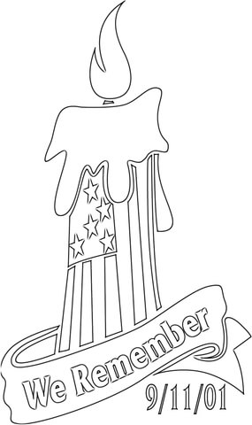 285x480 September 11 Coloring Pages Free