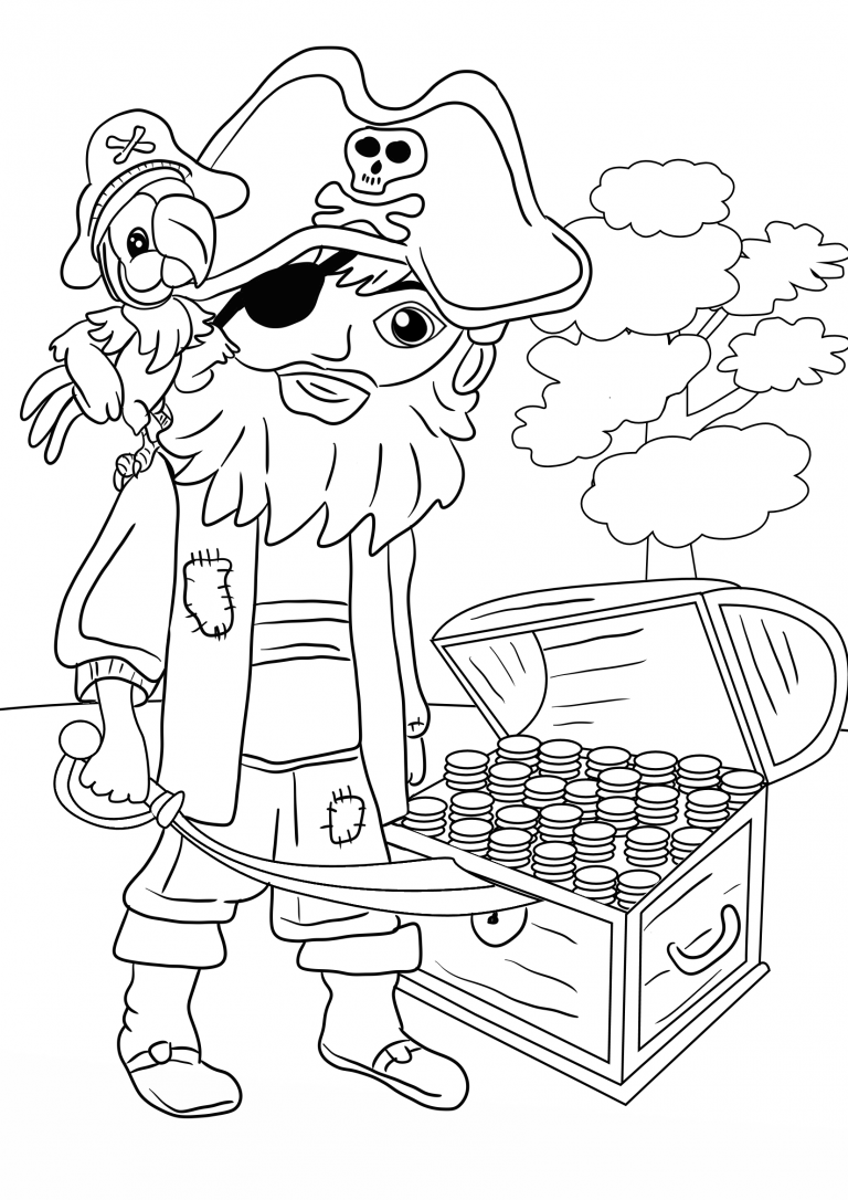 September Coloring Pages Preschool Copy Fresh Pirate Colouring 768x1086 September Coloring Pages Preschool Copy Fresh Pirate Colouring
