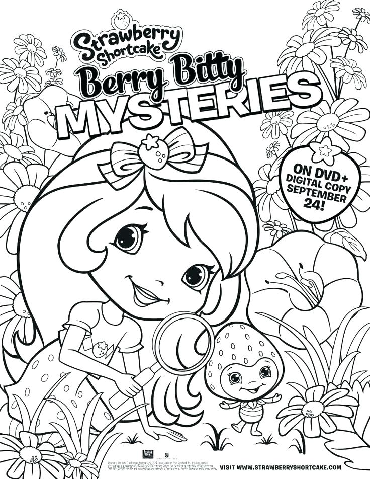 Strawberry Shortcake And Friends Coloring Pages Strawberry 736x952 Strawberry Shortcake And Friends Coloring Pages Strawberry