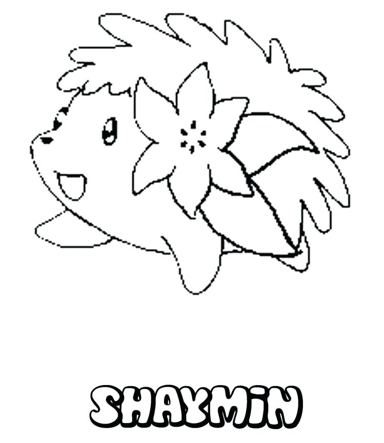 749x864 Pokemon Shaymin Coloring Pages Printable Coloring Sermon On