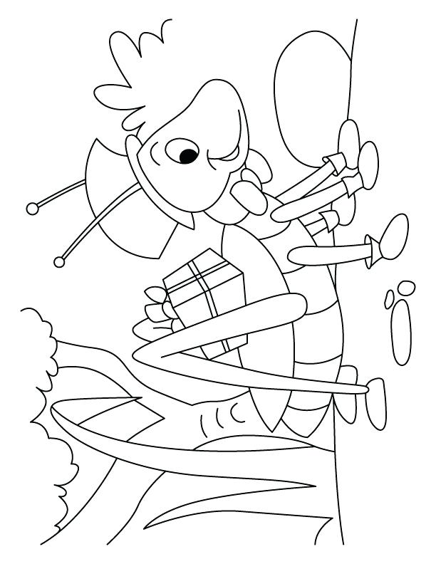 Grasshopper Coloring Page Grasshopper Gift Courier Service 612x792 Grasshopper Coloring Page Grasshopper Gift Courier Service