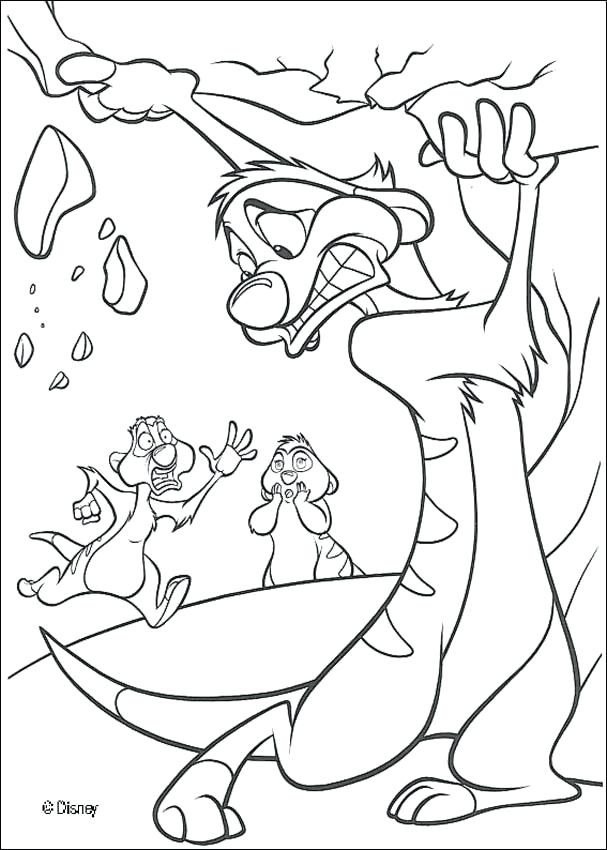 607x850 Helping Others Coloring Pages The Lion King Coloring Pages Help