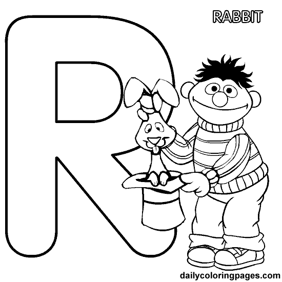550x550 Sesame Street Alphabet Coloring Book Pages Sesame