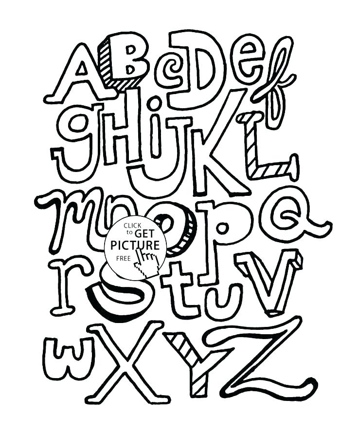 736x899 Alphabet Coloring Pages Printable Alphabet Coloring Page Alphabet