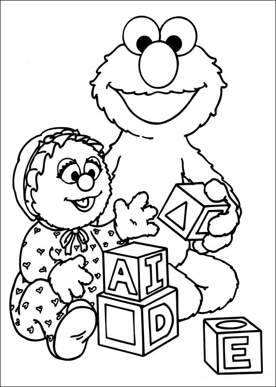 Free Printable Sesame Street Coloring Pages For Kids 567x794 Free Printable Sesame Street Coloring Pages For Kids
