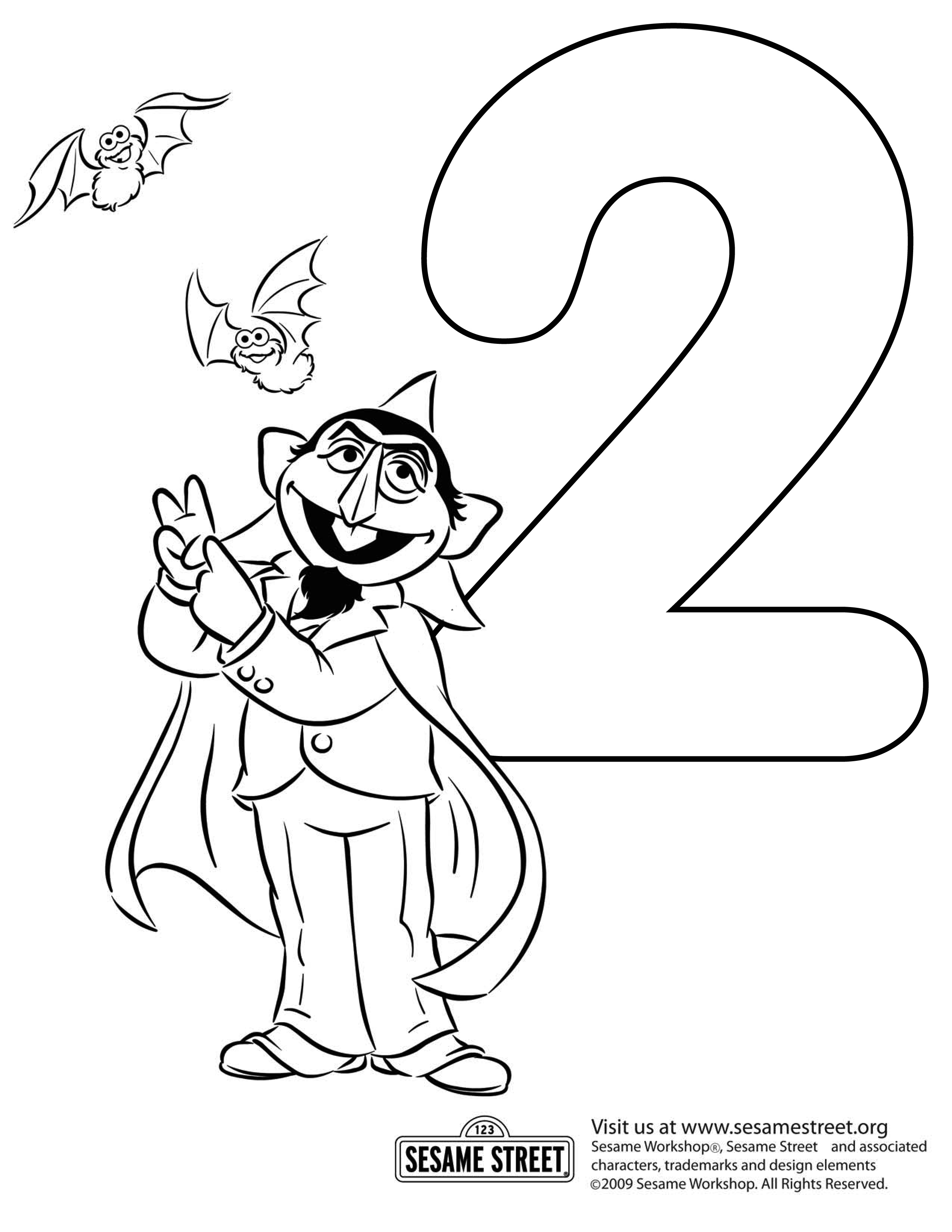 The Count Of Sesame Street Coloring Page Northern News 2550x3300 The Count Of Sesame Street Coloring Page Northern News