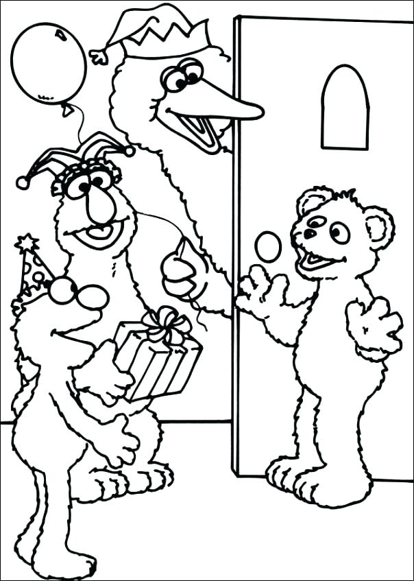Sesame Street Coloring Books 604x847 Sesame Street Coloring Books