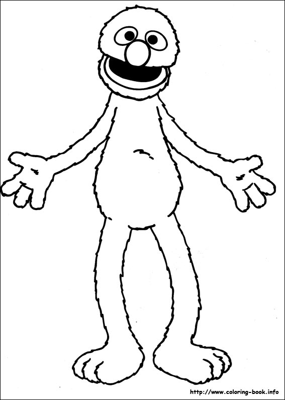 Sesame Street Coloring Pages On Coloring 567x794 Sesame Street Coloring Pages On Coloring