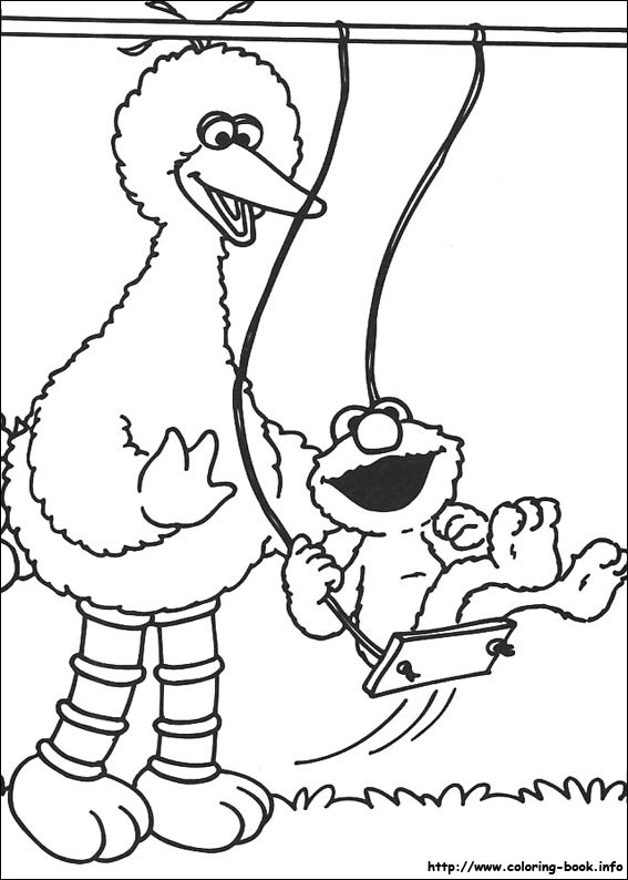 Sesame Street Coloring Pages Pdf 567x794 Sesame Street Coloring Pages Pdf