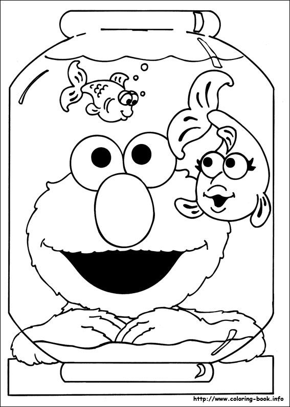 Sesame Street Coloring Picture Printables For Bebe 567x794 Sesame Street Coloring Picture Printables For Bebe