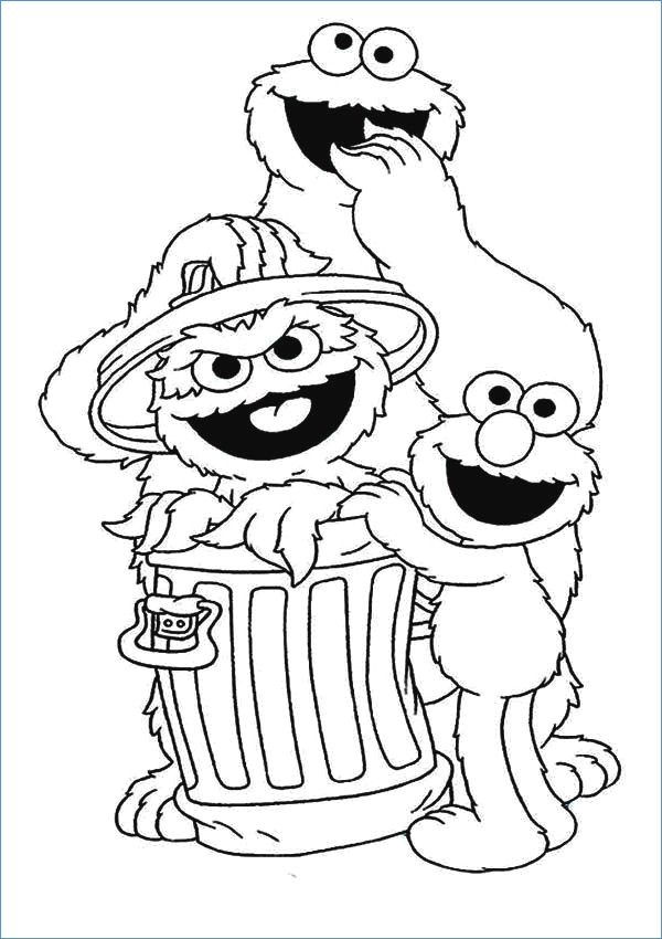 Elmo Sesame Street Merry Christmas Coloring Page 600x850 Elmo Sesame Street Merry Christmas Coloring Page
