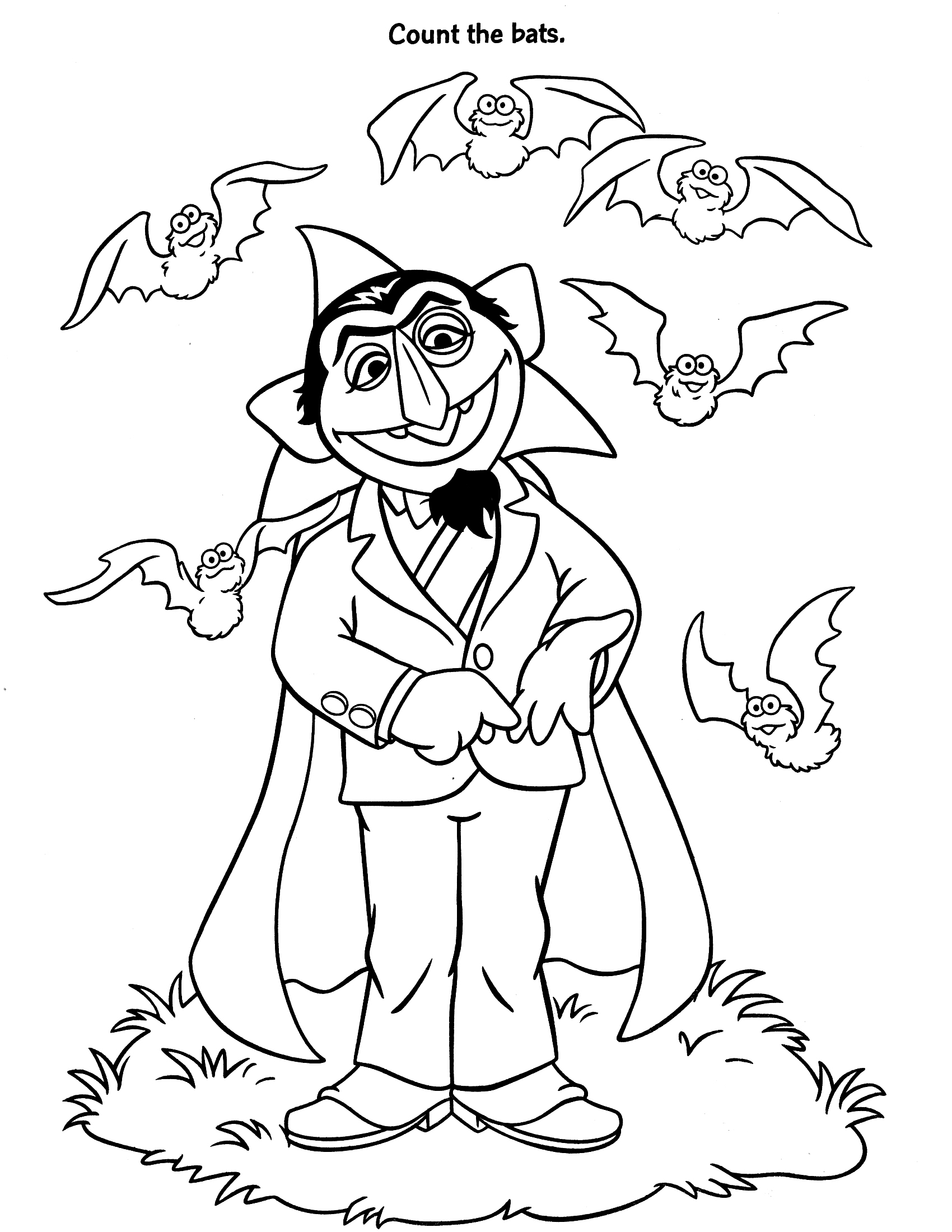 Sesame Street Coloring Pages To And Print For Free New Coloring 1700x2200 Sesame Street Coloring Pages To And Print For Free New Coloring