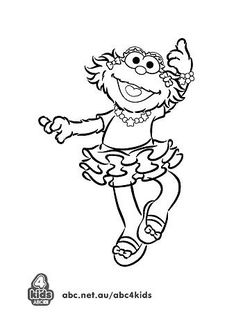 Here We Provide Some Black And White Sesame Street Coloring Pages 236x314 Here We Provide Some Black And White Sesame Street Coloring Pages