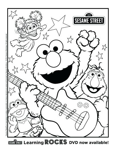 Sesame Street Coloring Page Free Printable Sesame Street Coloring 406x525 Sesame Street Coloring Page Free Printable Sesame Street Coloring