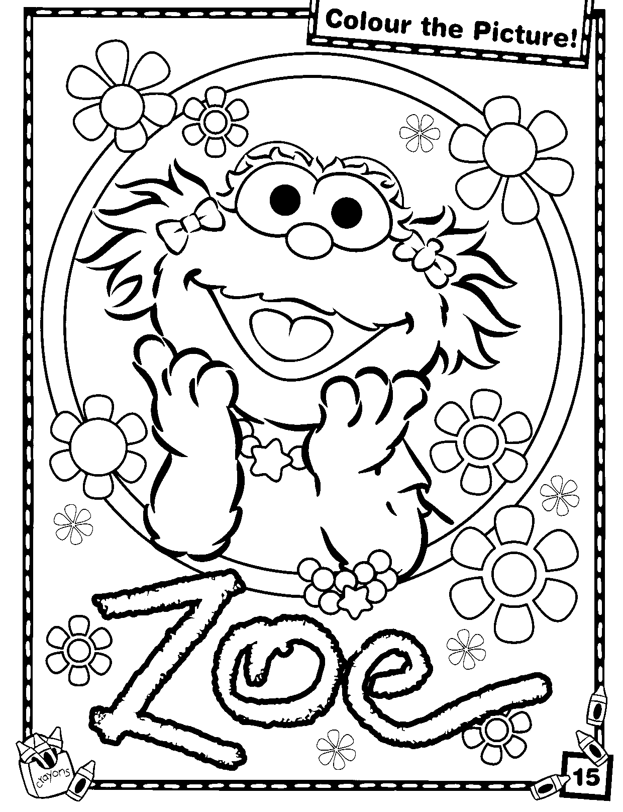 Sesame Street Coloring Pages 1240x1615 Sesame Street Coloring Pages